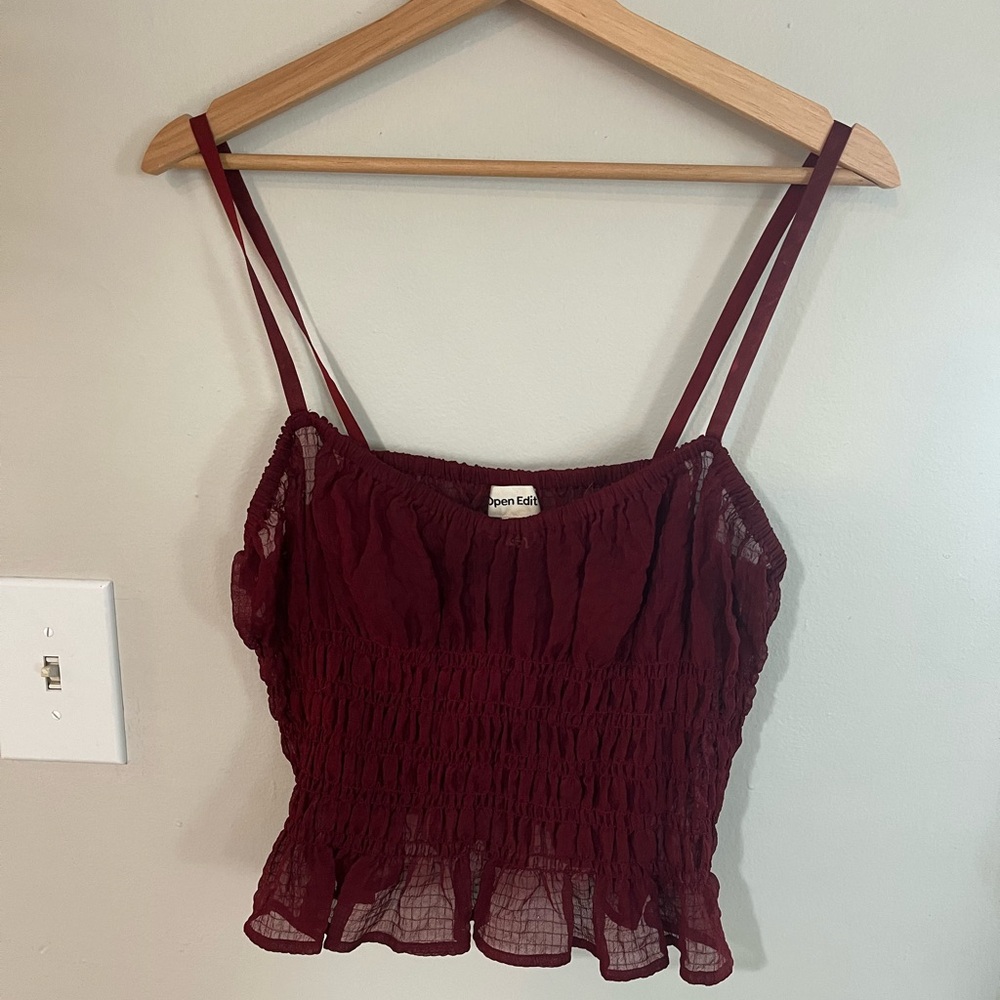 Lacey cami top see through and very sexy